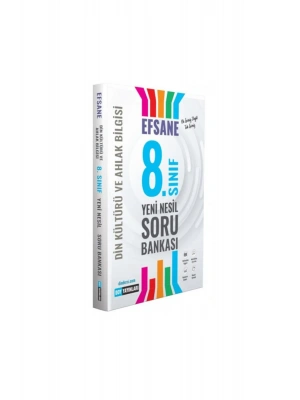 DDY YAYINLARI 8.sınıf Din Kültürü Ve Ahlak Bilgisi Efsane Yeni Nesil Soru Bankası