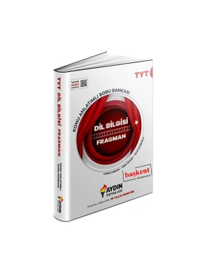 AYDIN YAYINLARI DİLBİLGİSİ KONU ANLATIMLI SORU BANKASI TYT