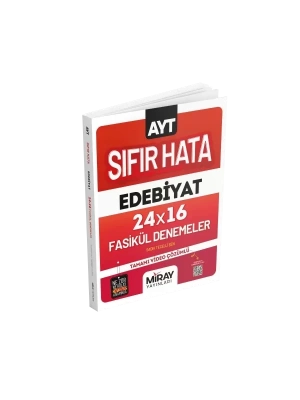 EDEBİYAT DENEME AYT 16 LI SIFIR HATA