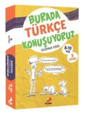 Erdem Yayınları Burada Türkçe Konuşuyoruz 5li Kitap seti