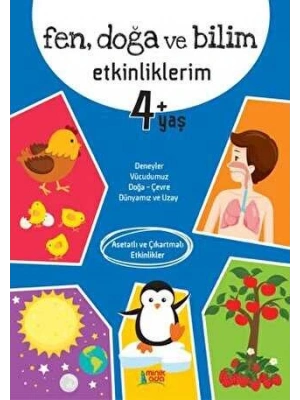 ERDEM YAYINLARI FEN DOĞA VE BİLİM ETKİNLİKLERİM 5 YAŞ (48-60 AY)