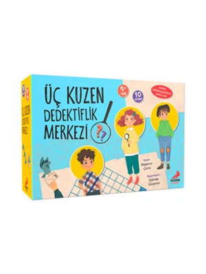 Erdem Yayınları Üç Kuzen Dedektiflik Merkezi 9+ Yaş 10 Kitap Set