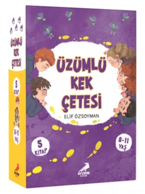 Erdem Yayınları Üzümlü Kek Çetesi 5 Kitap 8-11 Yaş