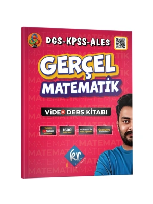 Gerçel Matematik DGS KPSS ALES Video Ders Kitabı Kr Akademi Yayınları