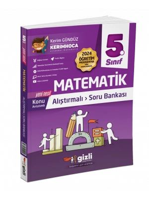 Gizli Yayınları 5. Sınıf Matematik Konu Anlatımlı Alıştırmalı Soru Bankası