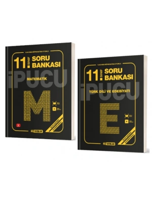 HIZ YAYINLARI 11. SINIF MATEMATİK + TÜRK DİLİ VE EDEBİYATI İPUCU SORU BANKASI