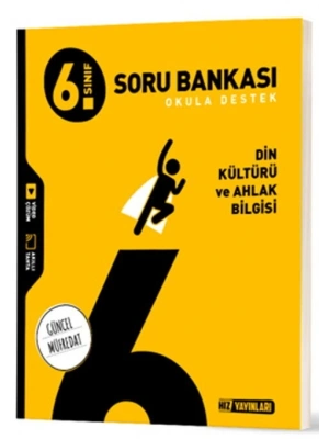 Hız Yayınları 6. Sınıf Din Kültürü ve Ahlak Bilgisi Soru Bankası