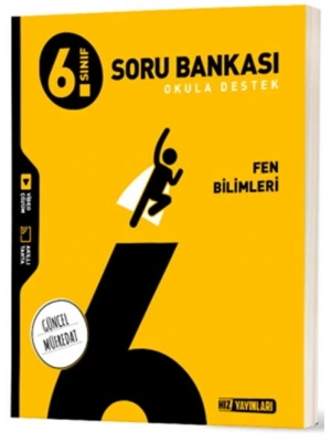 Hız Yayınları 6. Sınıf Fen Bilimleri Soru Bankası