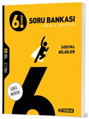 Hız Yayınları 6. Sınıf Sosyal Bilgiler Soru Bankası