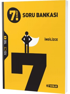 Hız Yayınları 7. Sınıf Ingilizce Soru Bankası Yeni
