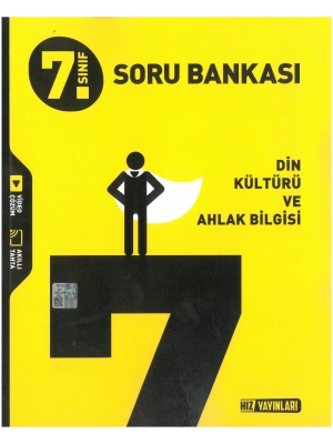 Hız Yayınları 7.Sınıf Din Kültürü Ve Ahlak Bilgisi Soru Bankası Yeni