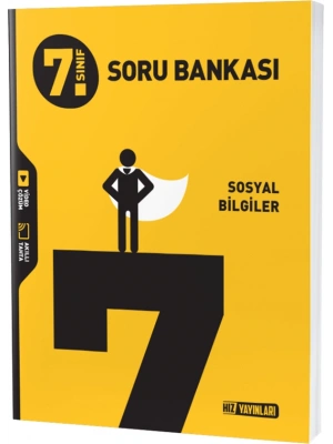 Hız Yayınları 7.Sınıf Sosyal Bilgiler Soru Bankası Yeni