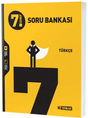 Hız Yayınları 7.Sınıf Türkçe Soru Bankası
