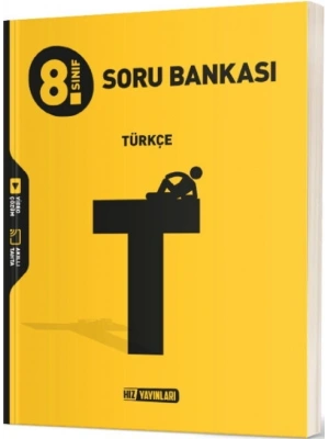 Hız Yayınları 8. Sınıf Türkçe Soru Bankası