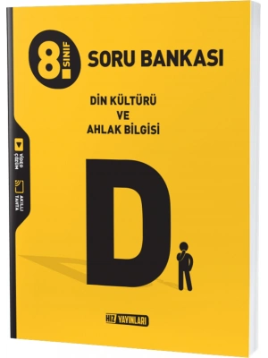 Hız Yayınları 8.Sınıf Din Kültürü Ve Ahlak Bilgisi Soru Bankası