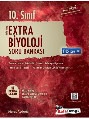 KAFA DENGİ YAYINLARI 10.SINIF EKSTRA BİYOLOJİ SORU BANKASI