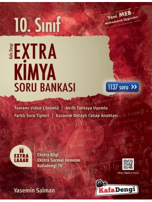 KAFA DENGİ YAYINLARI 10.SINIF EKSTRA KİMYA SORU BANKASI
