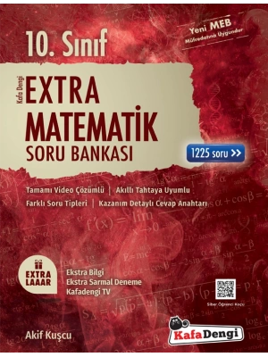 KAFA DENGİ YAYINLARI 10.SINIF EKSTRA MATEMATİK SORU BANKASI