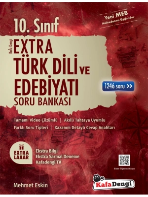 KAFA DENGİ YAYINLARI 10.SINIF EKSTRA TÜRK DİLİ VE EDEBİYATI SORU BANKASI