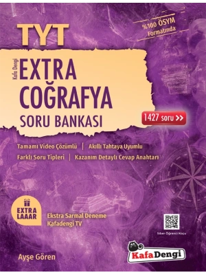 KAFA DENGİ YAYINLARI TYT EXTRA COĞRAFYA SORU BANKASI