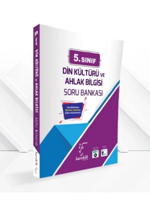 KAREKÖK YAYINLARI 5.SINIF DİN KÜLTÜRÜ VE AHLAK BİLGİSİ BANKASI