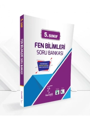 KAREKÖK YAYINLARI 5.SINIF FEN BİLİMLERİ SORU BANKASI