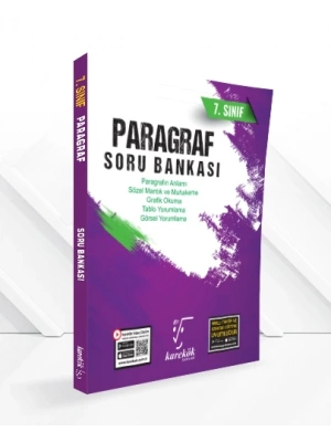 KAREKÖK YAYINLARI 7.SINIF PARAGRAF SORU BANKASI