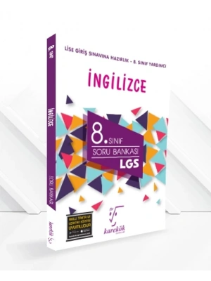 KAREKÖK YAYINLARI 8.SINIF LGS İNGİLİZCE SORU BANKASI