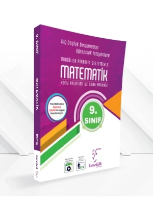 KAREKÖK YAYINLARI 9.SINIF MATEMATİK MPS KONU ANLATIM VE SORU BANKASI (YENİ MÜFREDAT)