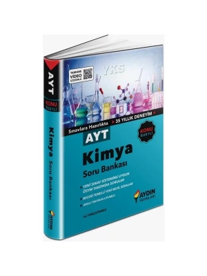 AYDIN YAYINLARI AYT Kimya Konu Özetli Soru Bankası
