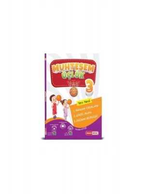 Kırmızı Beyaz 3. Sınıf Muhteşem Üçlük Paragraf Görsel Okuma Düşünme Becerileri