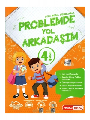 Kırmızı Beyaz 4. Sınıf Yeni Nesil Sorularla Probemde Yol Arkadaşım