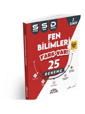 KORAY VAROL YAYINLARI 7.SINIF FEN BİLİMLERİ 25Lİ DENEME