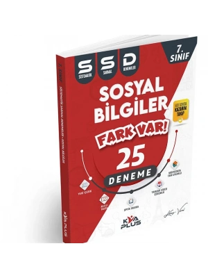 KORAY VAROL YAYINLARI 7.SINIF SOSYAL BİLGİLER 25Lİ DENEME