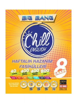 LGS 8. Grade Big Bang Chill English Haftalık Kazanım Fasikülleri