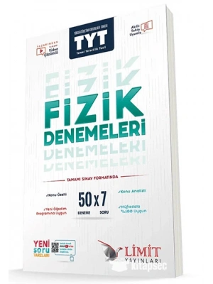 LİMİT YAYINLARI TYT 50Lİ FİZİK DENEME