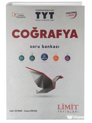 LİMİT YAYINLARI TYT COĞRAFYA SORU BANKASI