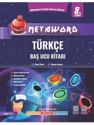NARTEST YAYINLARI LGS 8.SINIF METAWORD TÜRKÇE BAŞ UCU KİTABI