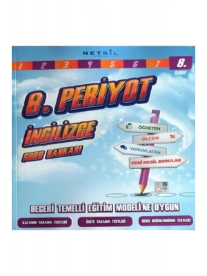 Netbil 8. Sınıf Periyot Ingilizce Soru Bankası Yeni