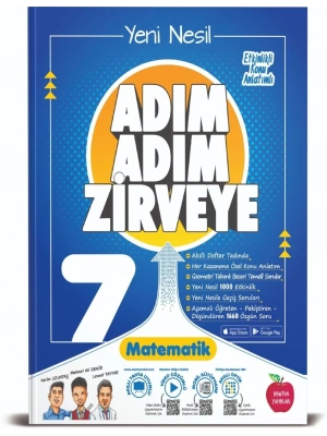 Newton 7.Sınıf Matematik Adım Adım Zirveye Matematik Soru Bankası
