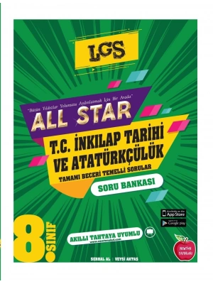 Newton 8.Sınıf All Star T.C. İnkılap Tarihi Ve Atatürkçülük Soru Bankası