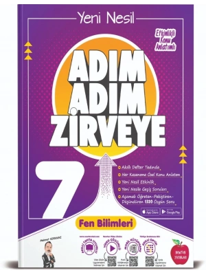 Newton Yayınları 7. Sınıf Fen Bilimleri Adım Adım Zirveye Konu Anlatımlı Soru Bankası