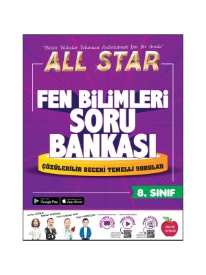Newton Yayınları 8. Sınıf Fen Bilimleri All Star Soru Bankası YENİ