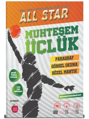 Newton Yayınları 8. Sınıf Paragraf All Star Muhteşem Üçlük Soru Bankası