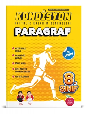 Newton Yayınları LGS 8. Sınıf Kondisyon Paragraf Denemeleri 30 Adet