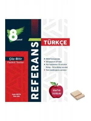 Newton Yayınları LGS 8.sınıf Türkçe Referans Çöz Bitir Fasikül Testler