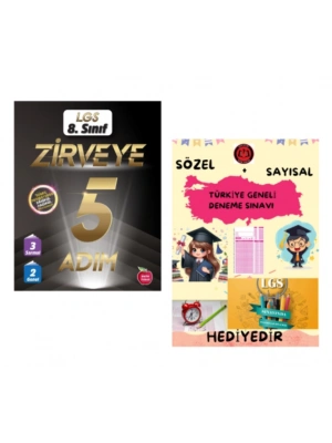 NEWTON YAYINLARI LGS 8.SINIF ZİRVEYE 5 ADIM 5Lİ DENEME