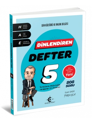 ARI YAYINCILIK 5. Sınıf Eker Test Dinlendiren Defter