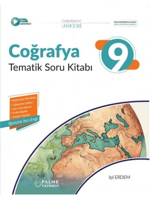 PALME YAYINEVİ 9.SINIF JOKER COĞRAFYA TEMATİK SORU BANKASI