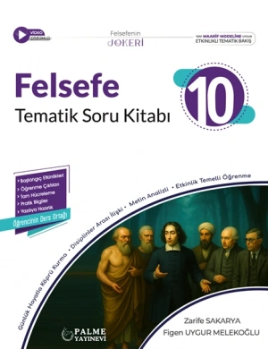 PALME YAYINEVİ 10.SINIF JOKER FELSEFE TEMATİK SORU BANKASI